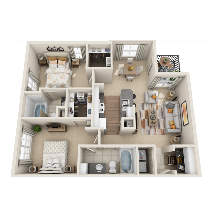 B1 floorplan layout