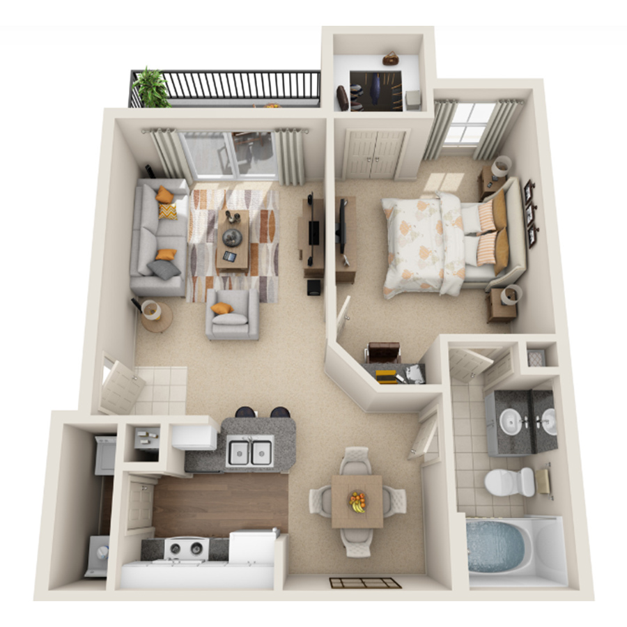 A2 floorplan layout