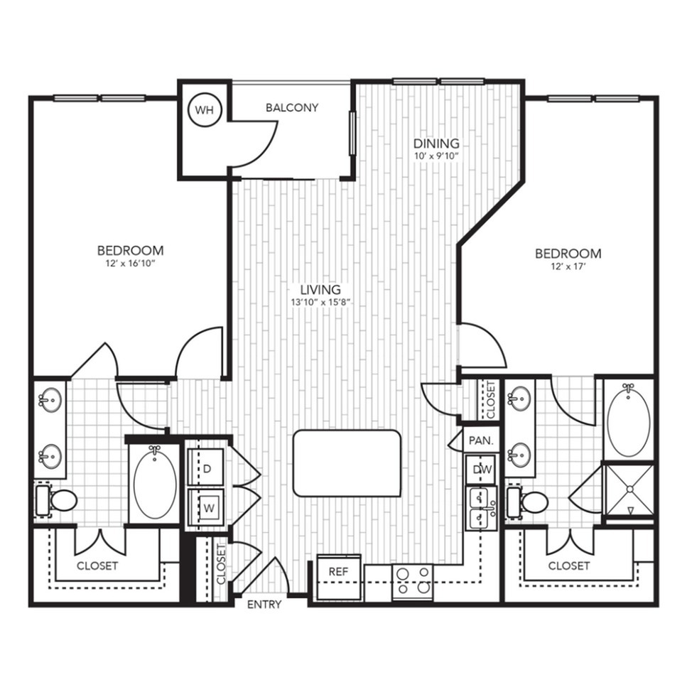 B2 floorplan layout