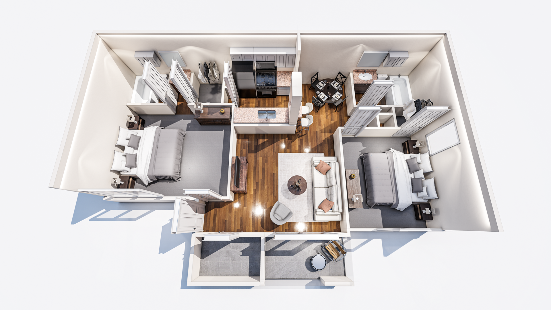 B2 floorplan layout