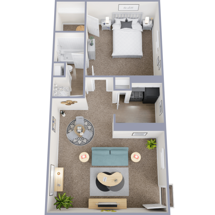 1-1 M floorplan layout