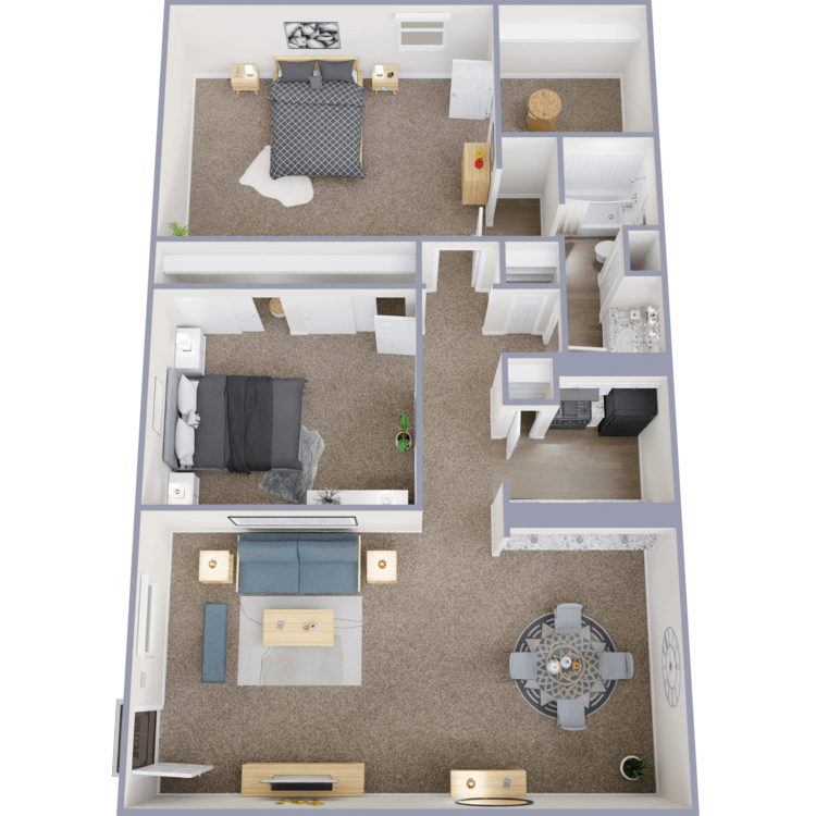 2-1 floorplan layout