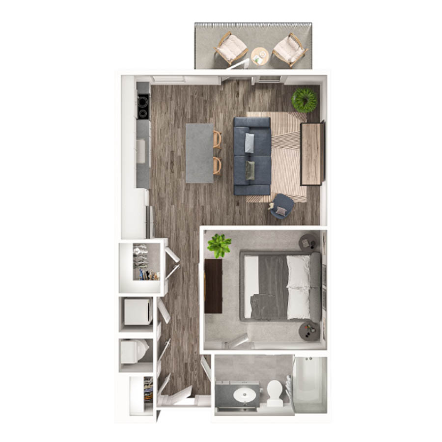 S1P floorplan layout