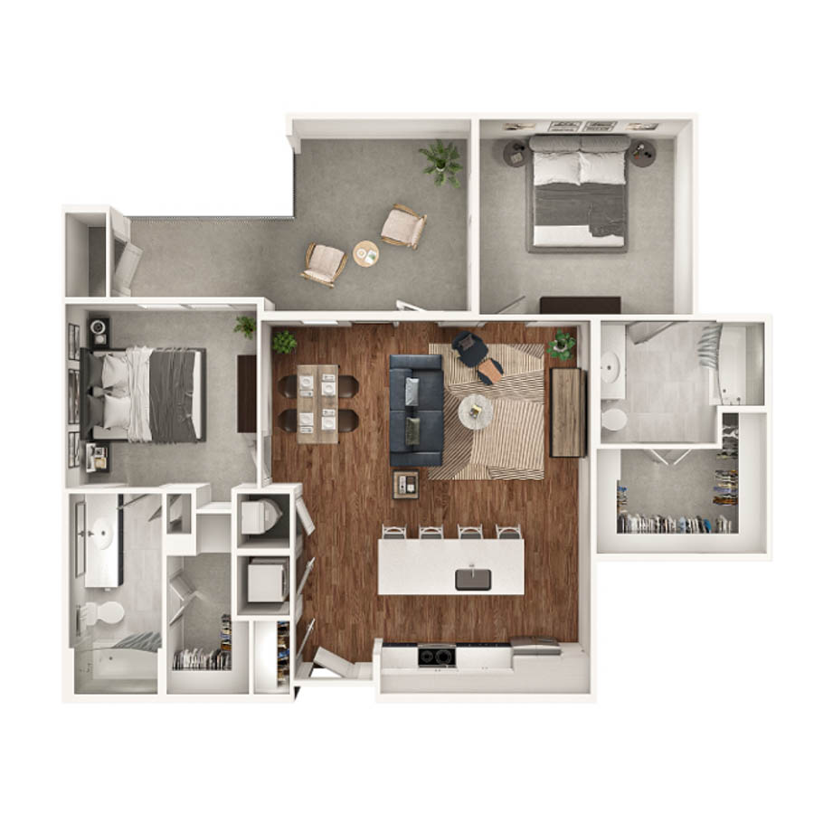 B3 floorplan layout