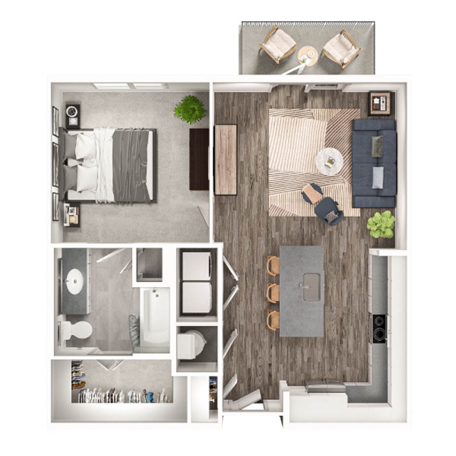 A3P floorplan layout