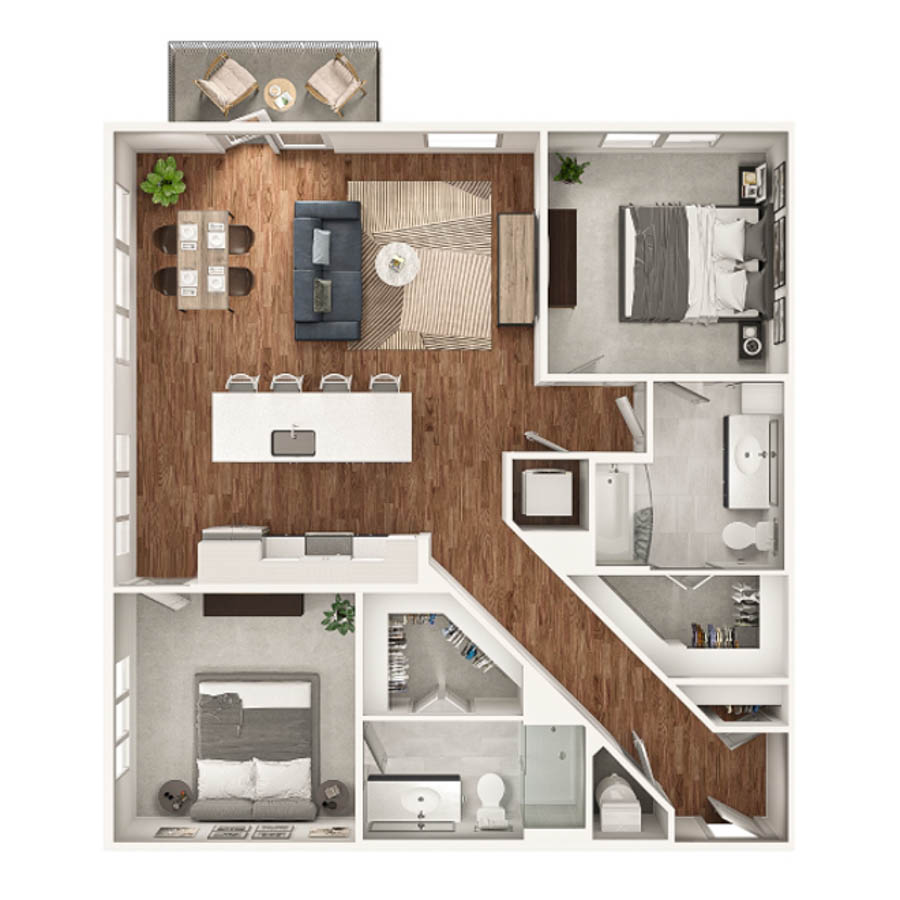 B4 floorplan layout