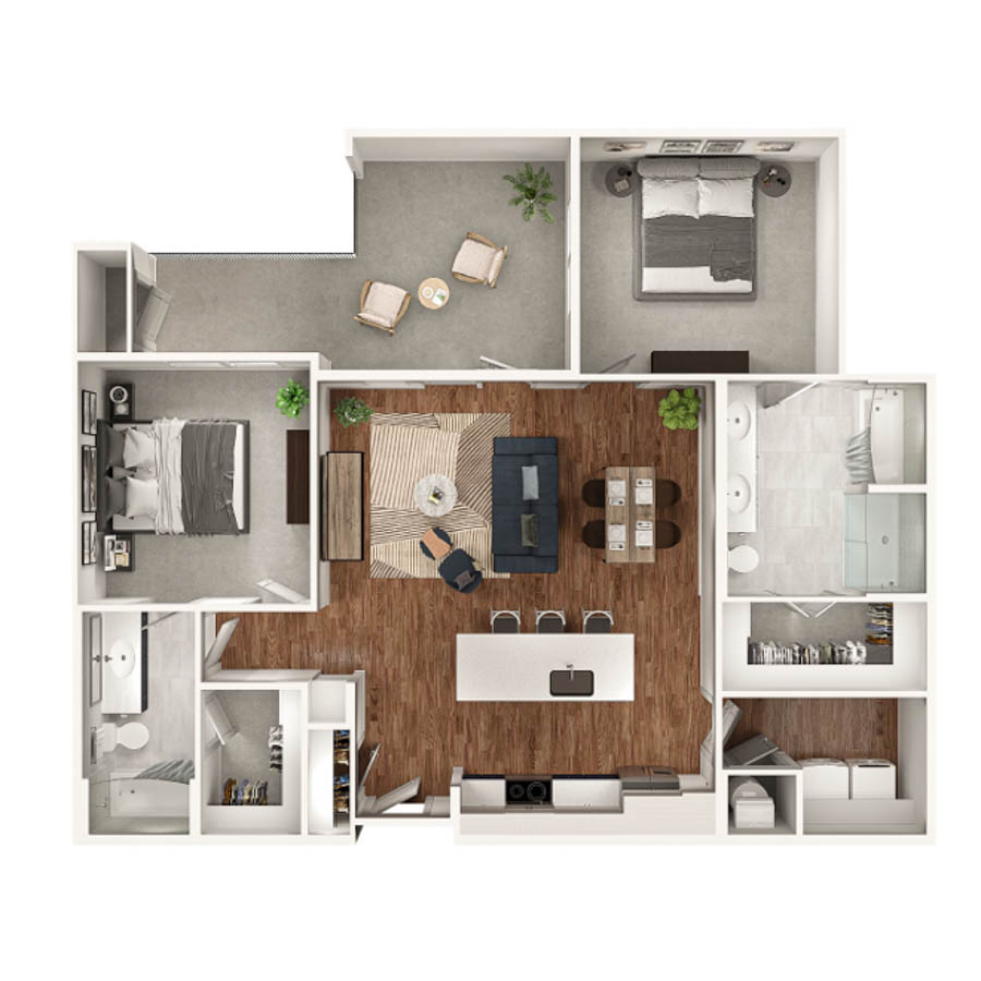 B6 floorplan layout