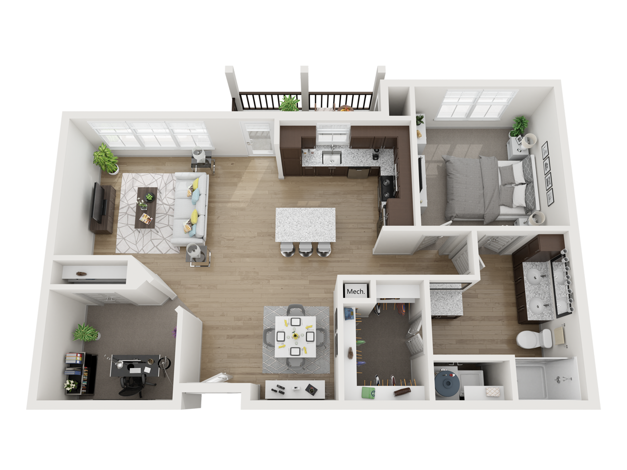 The Genoa | A3 floorplan layout