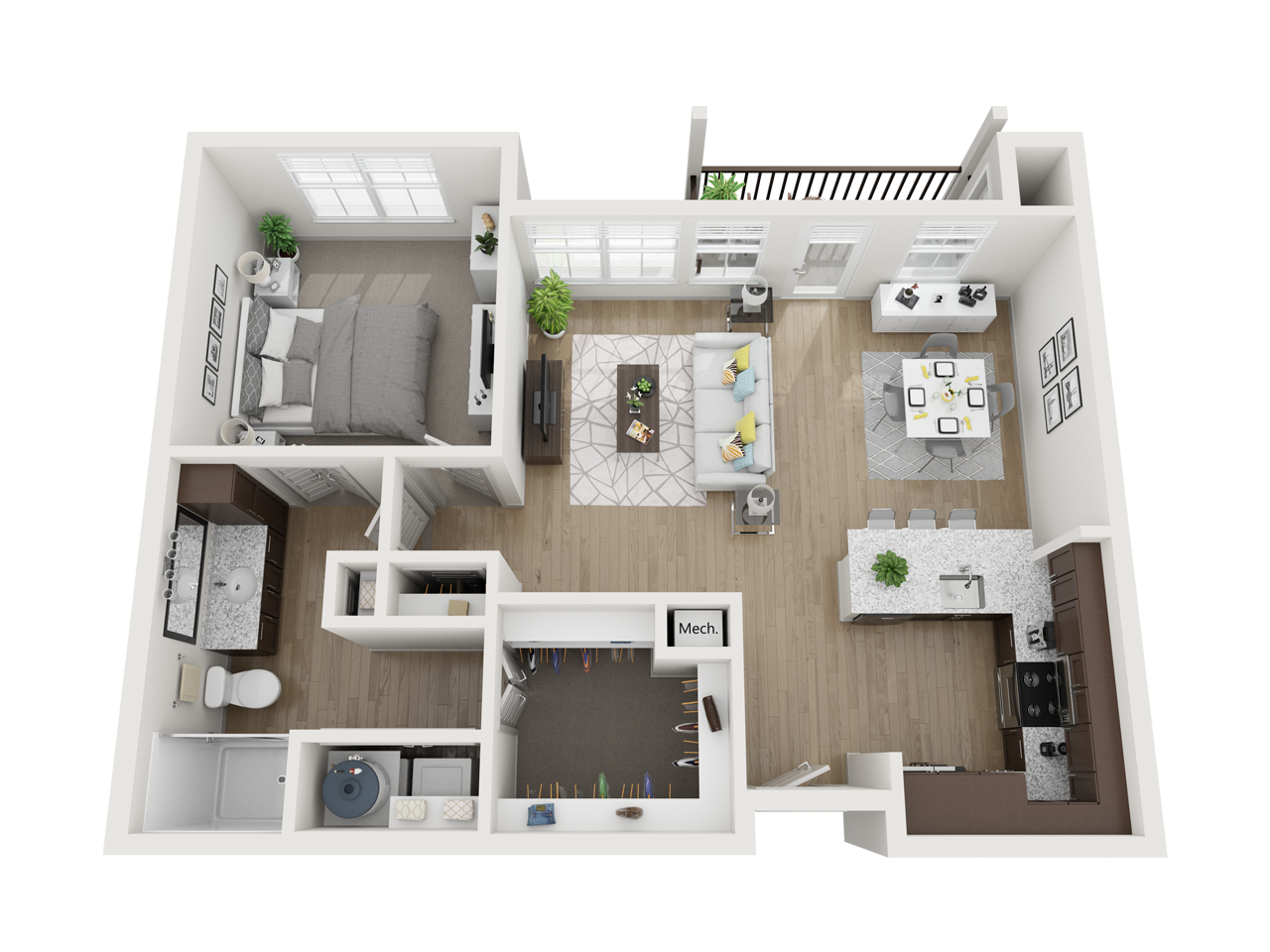 The Torino | A2 floorplan layout