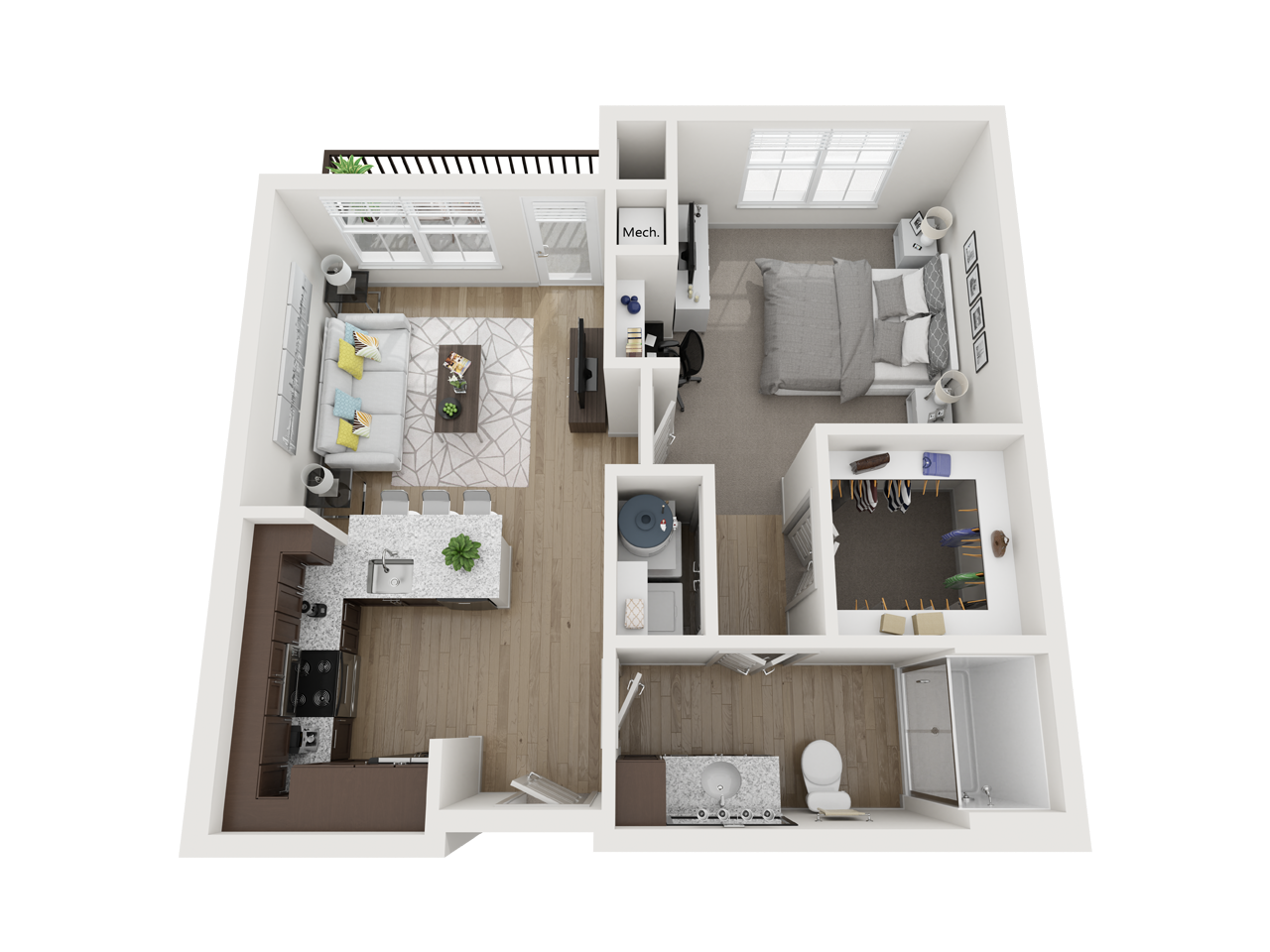 The Verona | A1 floorplan layout