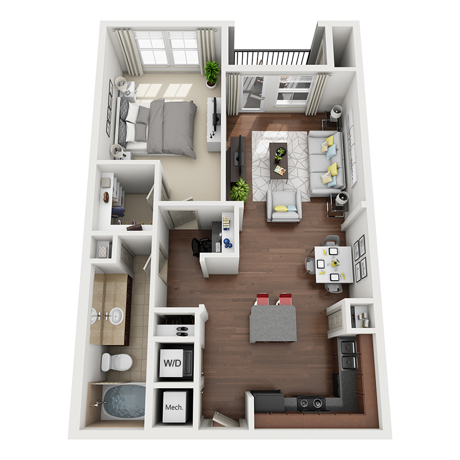The Ardmore floorplan layout