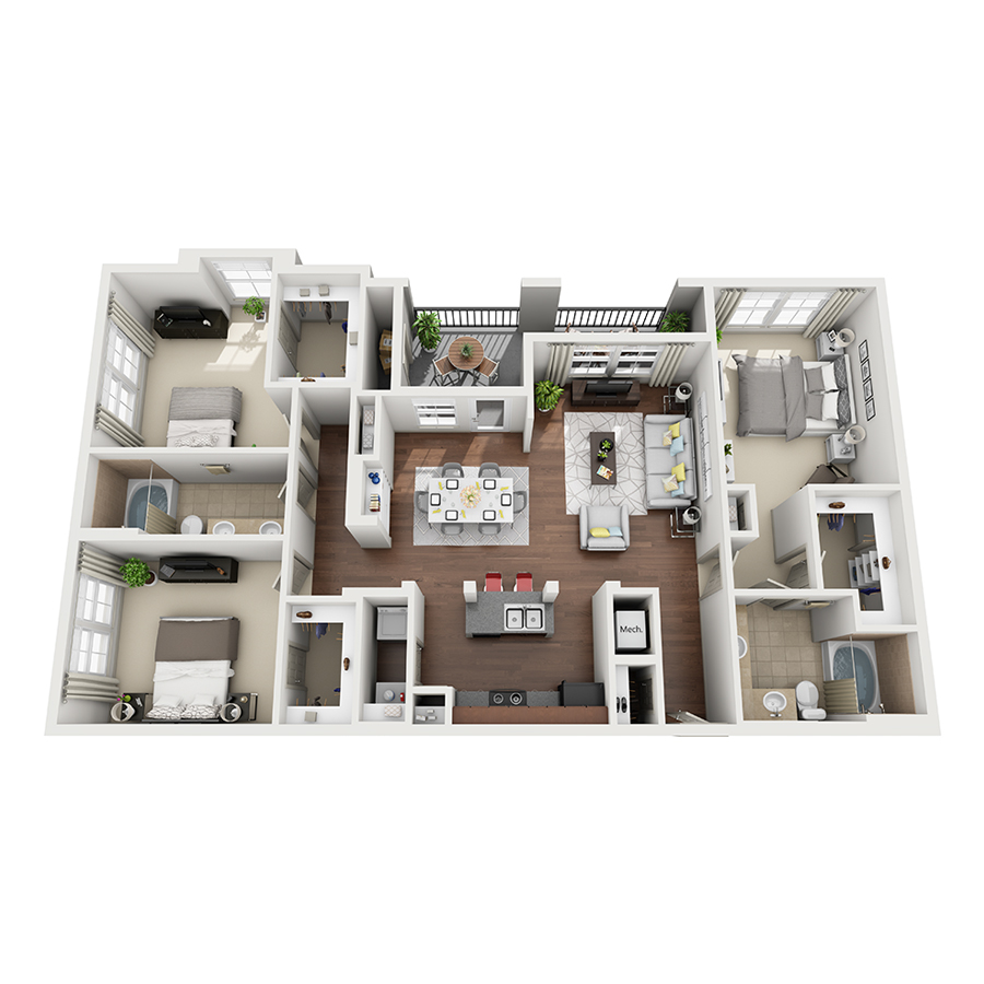 Cambridge floorplan layout