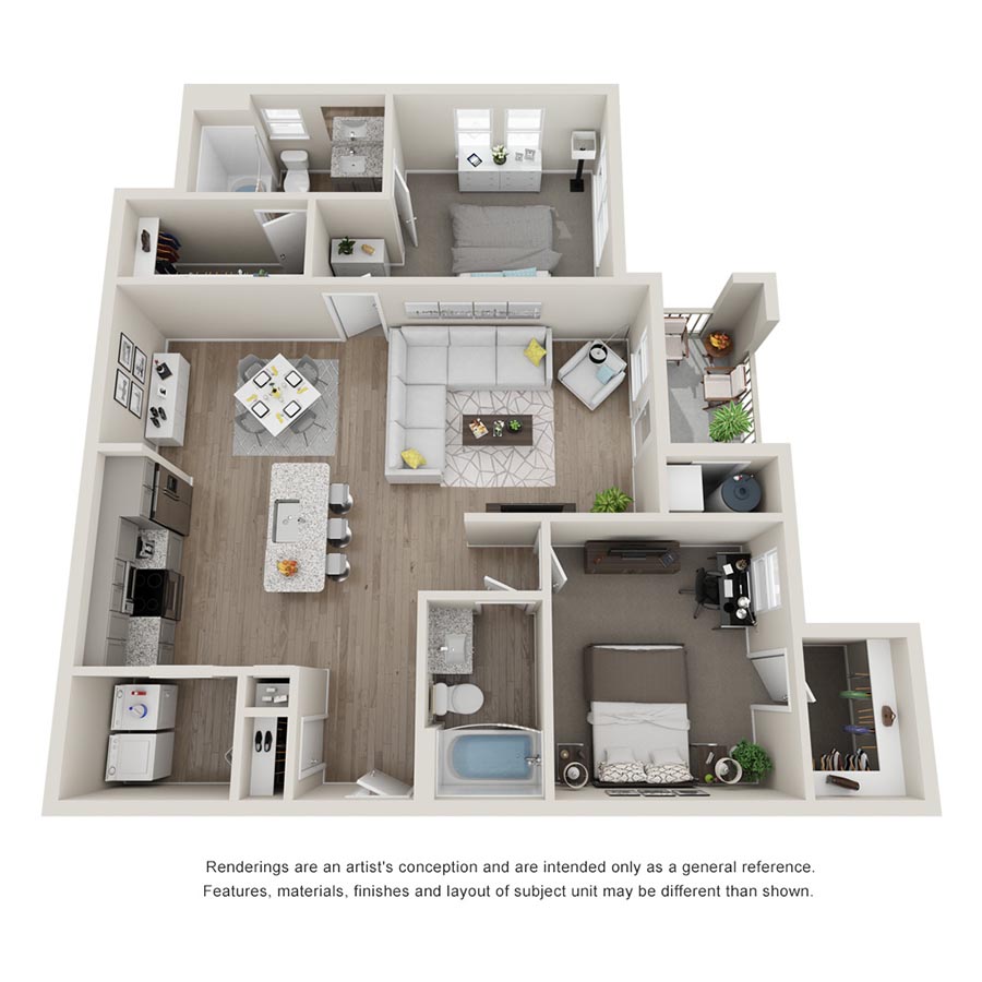 B2 floorplan layout