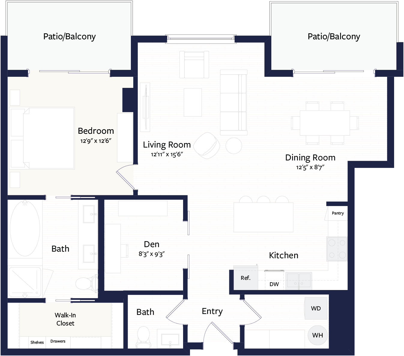 A15 floorplan layout