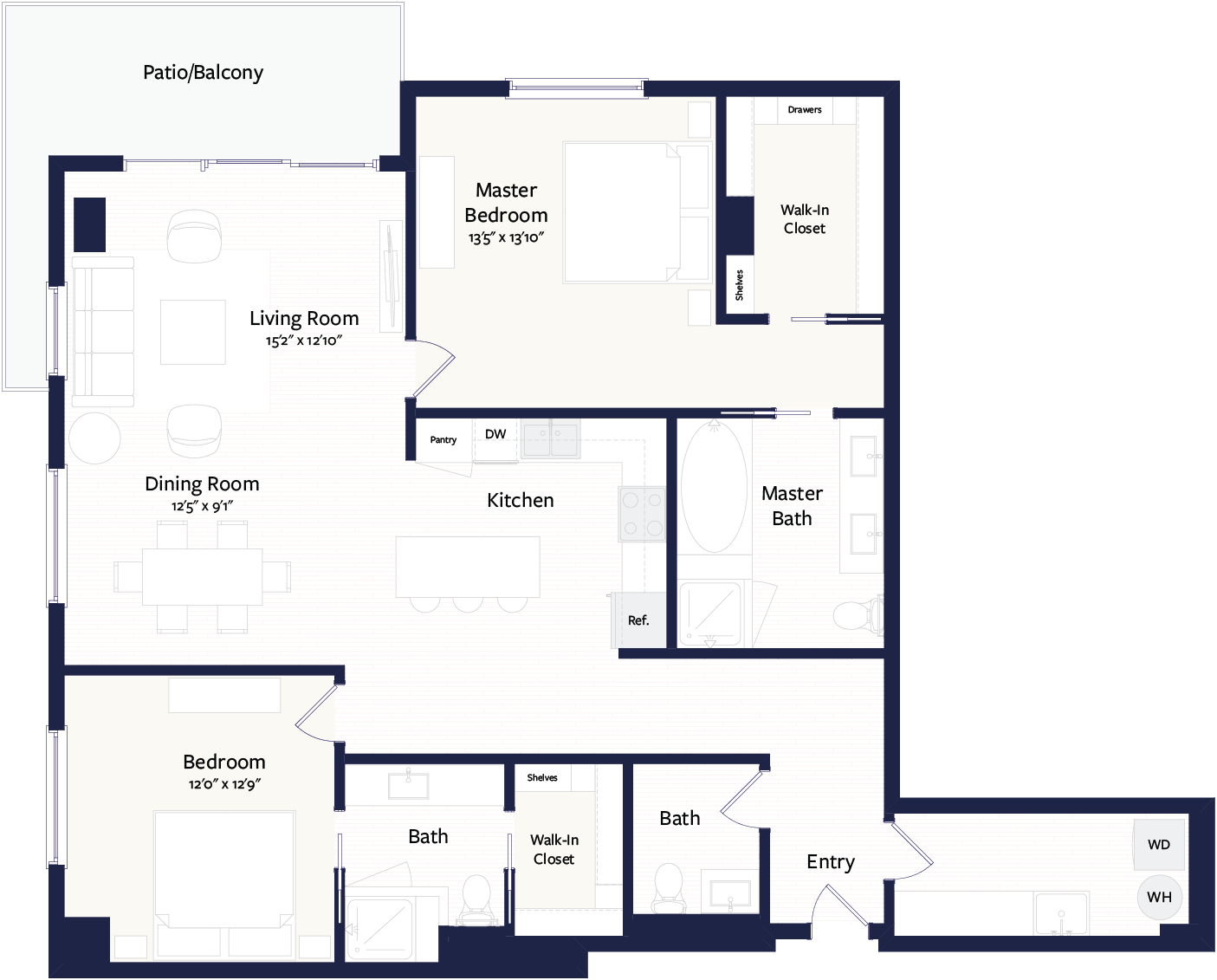 B8 floorplan layout