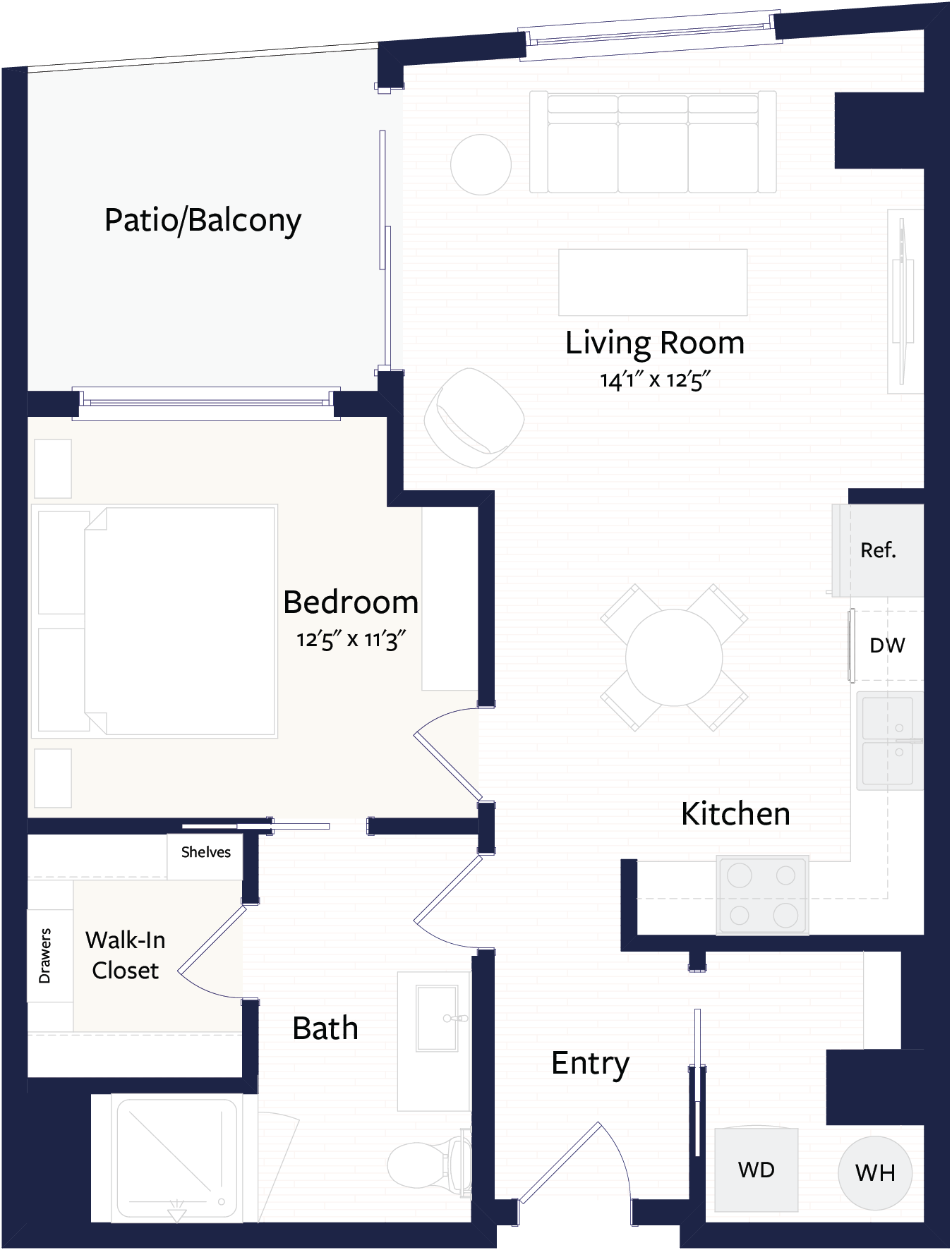 A6 floorplan layout