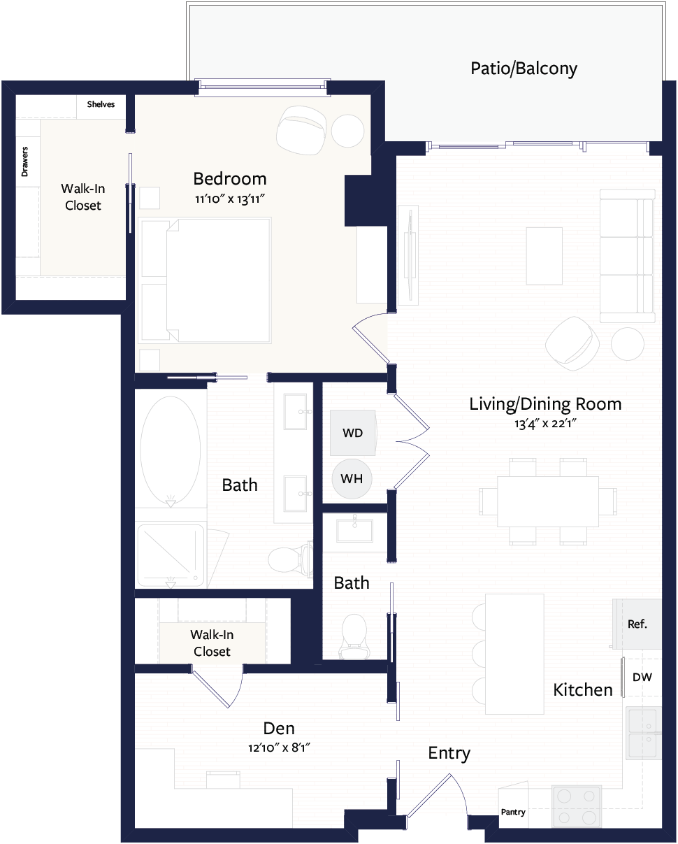 A14 floorplan layout