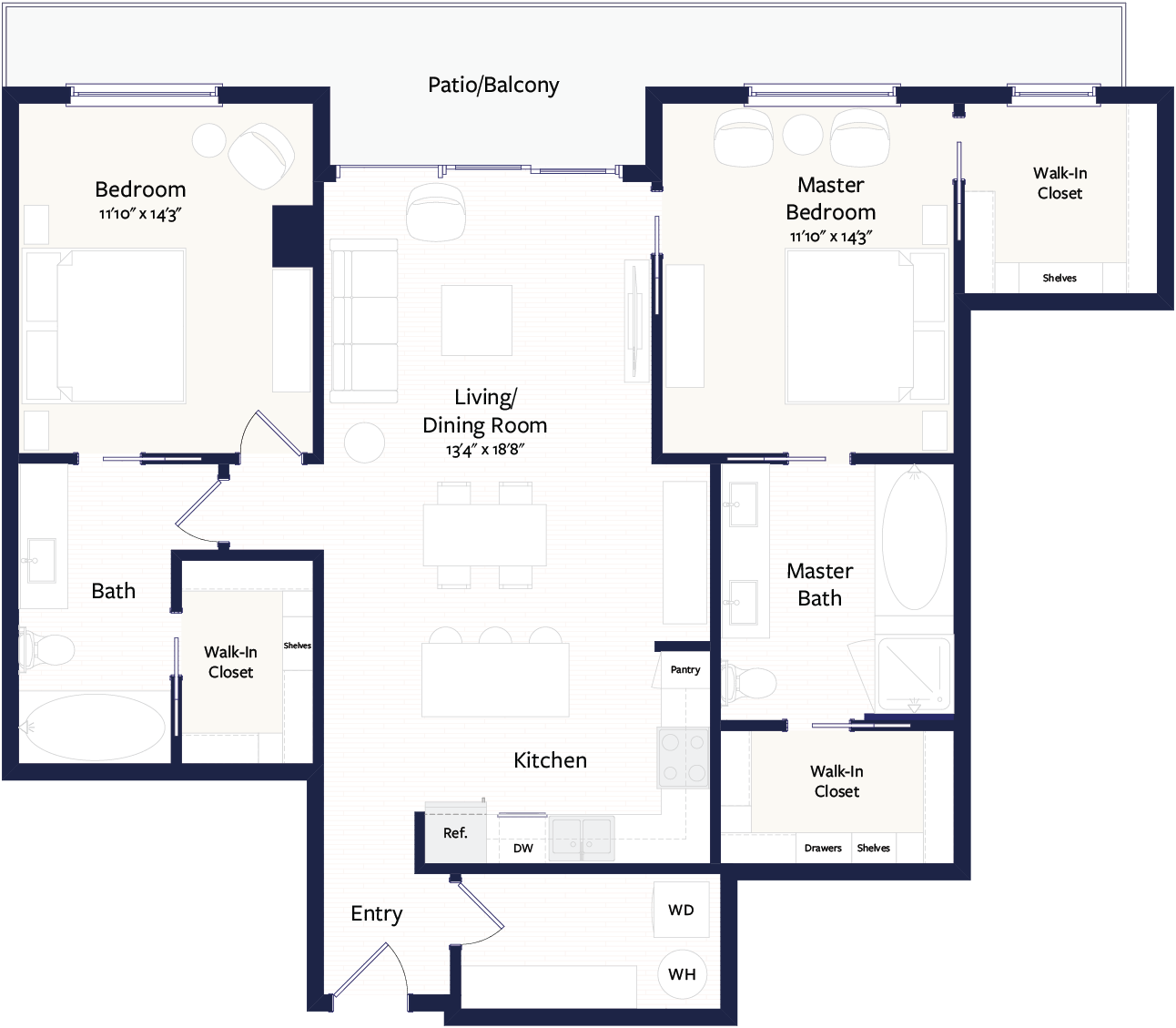 B1 floorplan layout