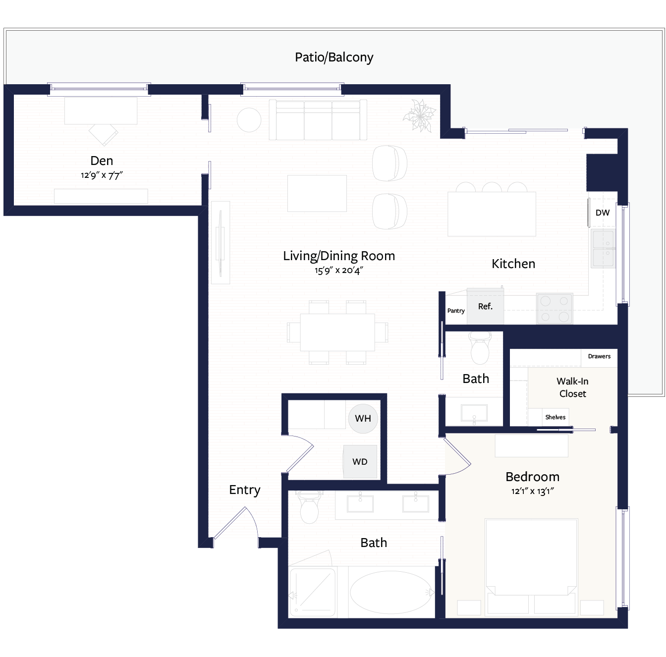 A16 floorplan layout