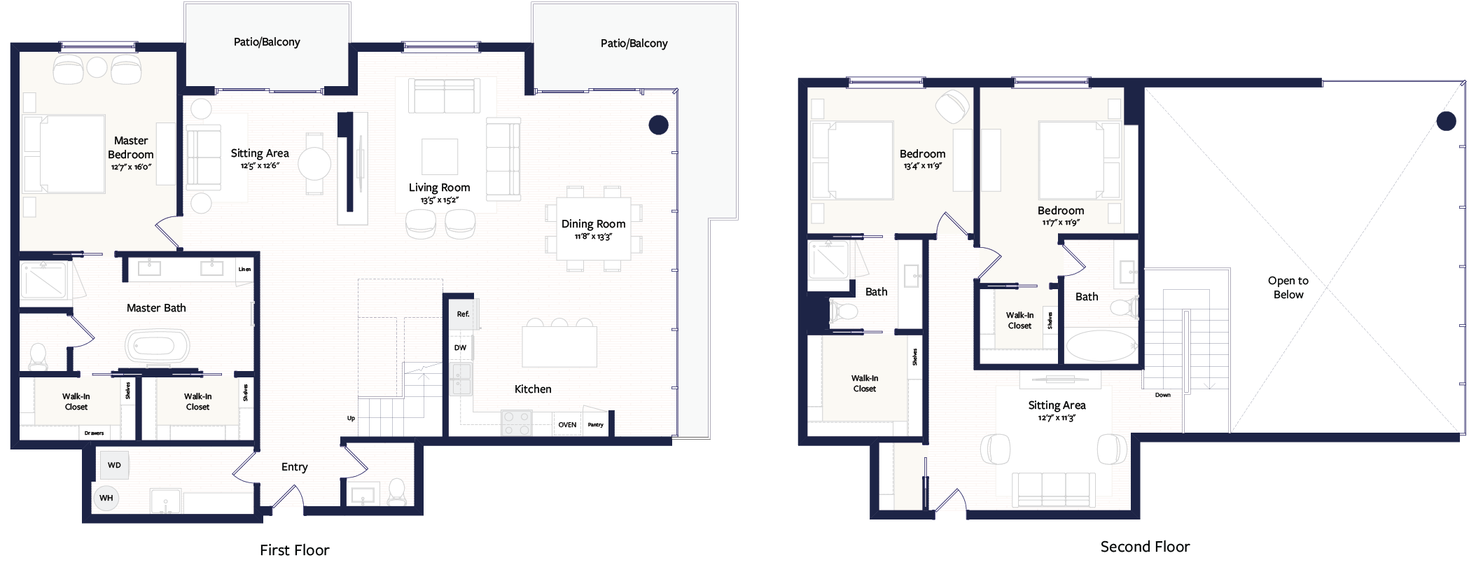 PH8 floorplan layout