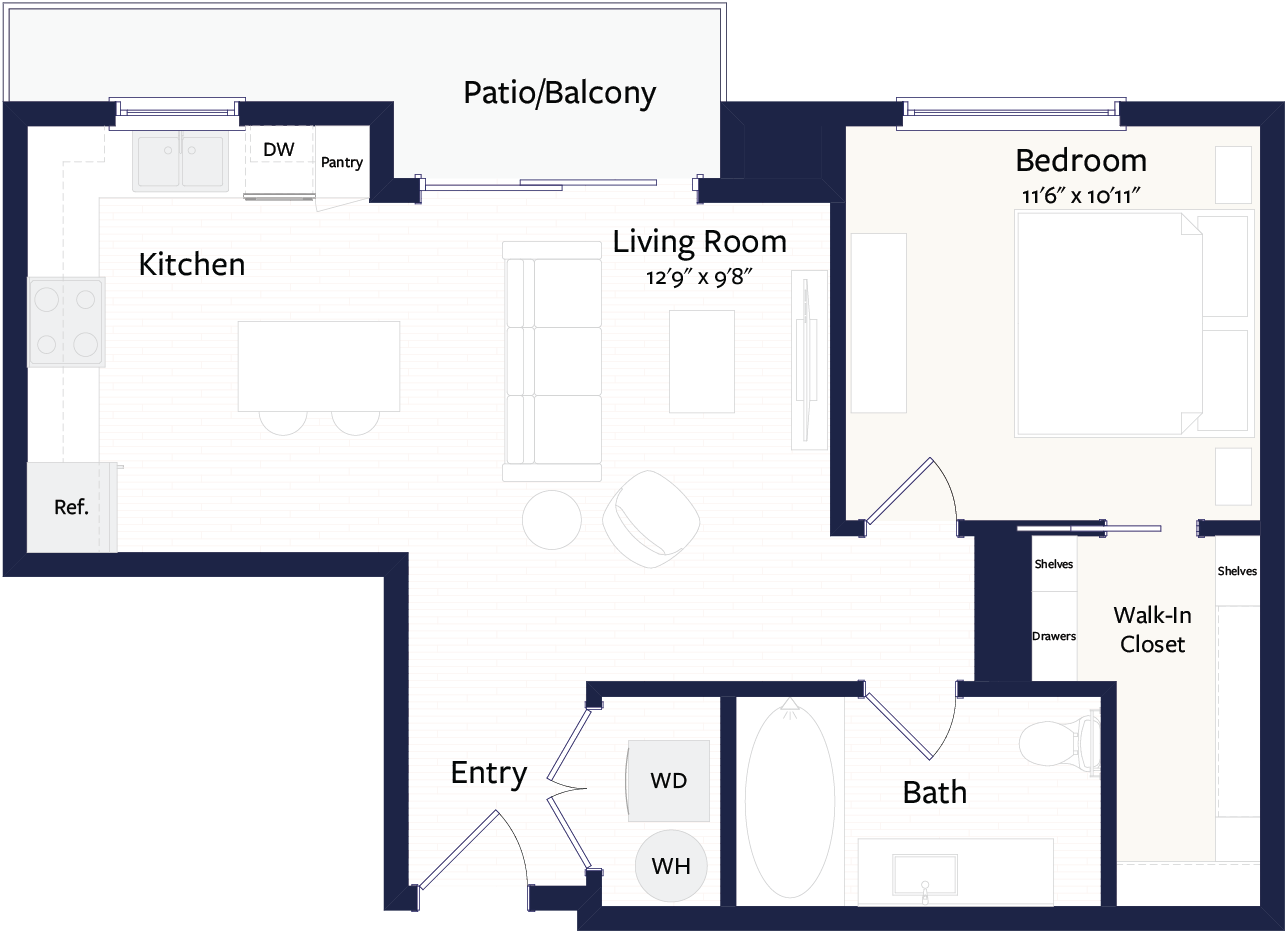 A1 floorplan layout