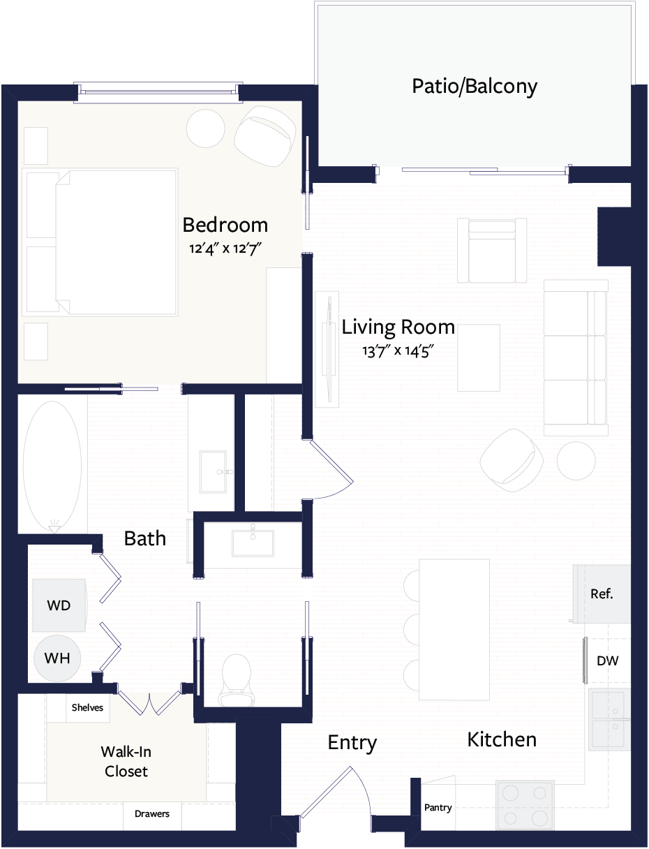 A8 floorplan layout