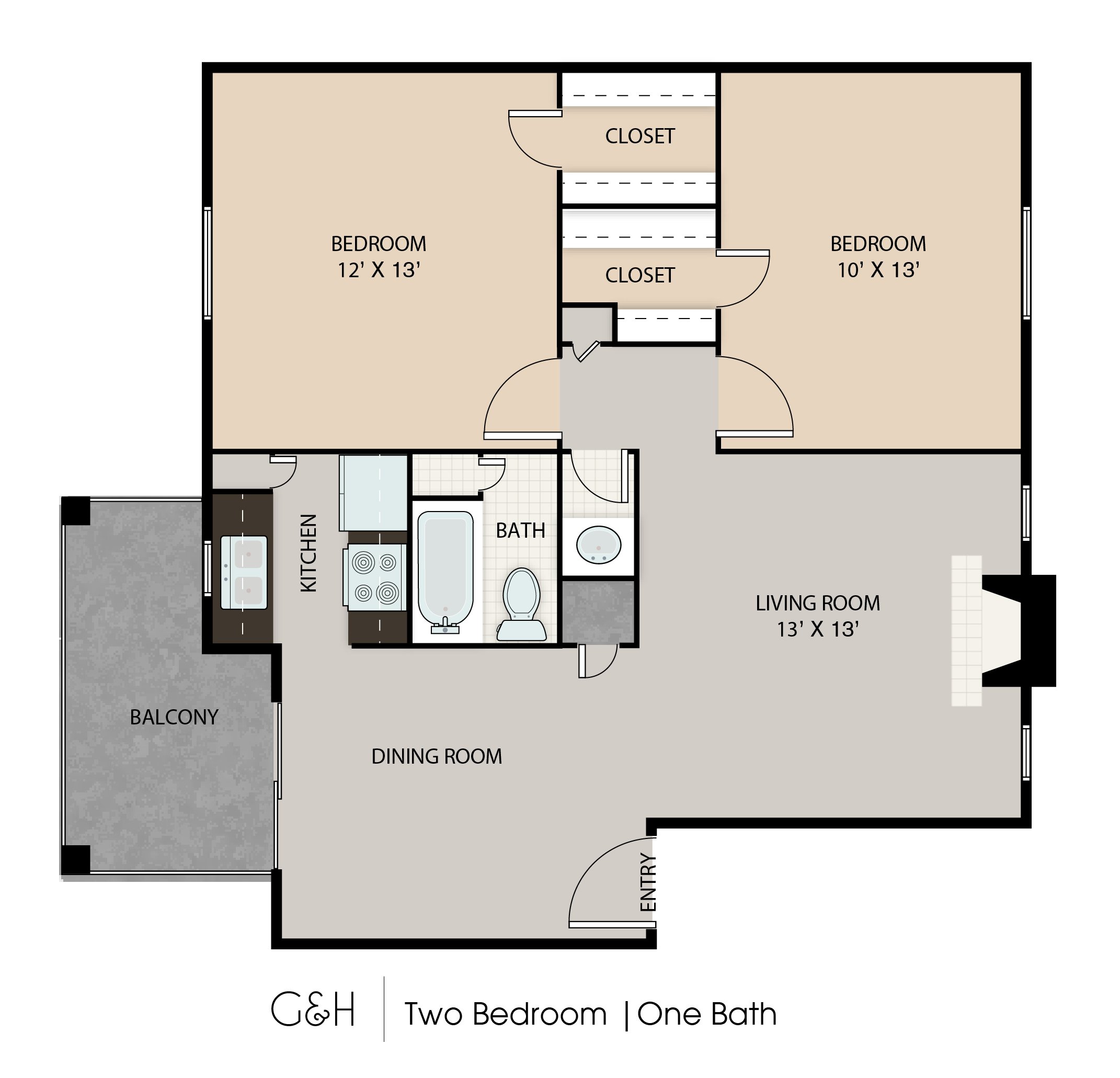 2X1 FP floorplan layout