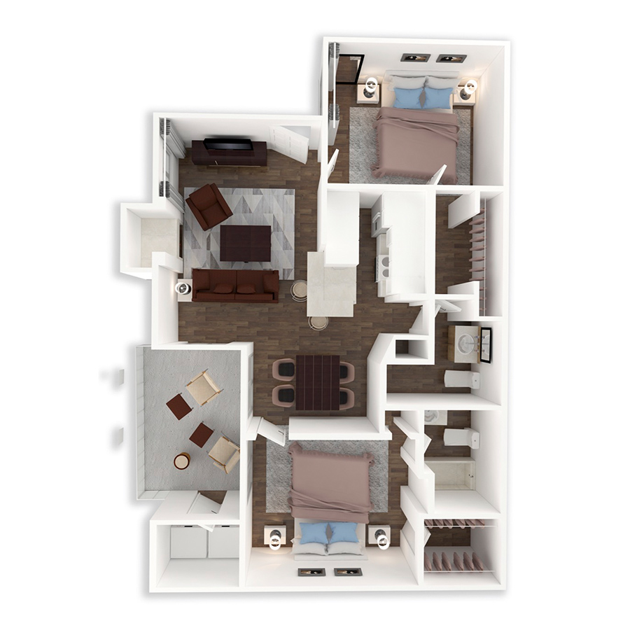 B2 floorplan layout