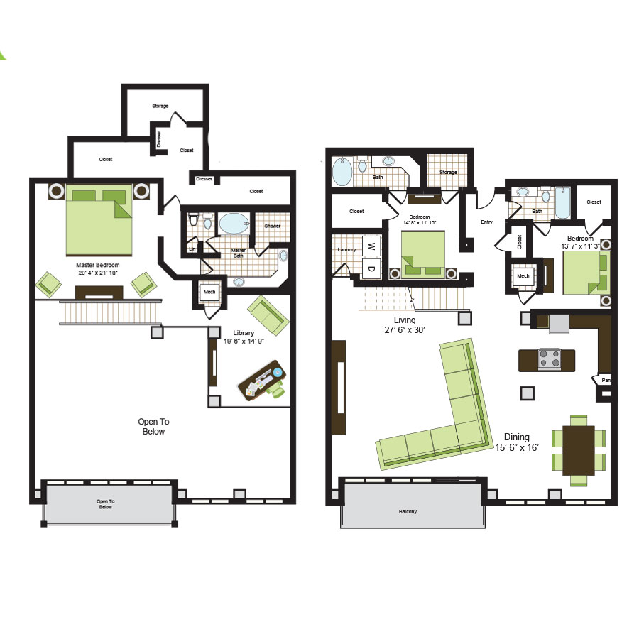 PH4R floorplan layout
