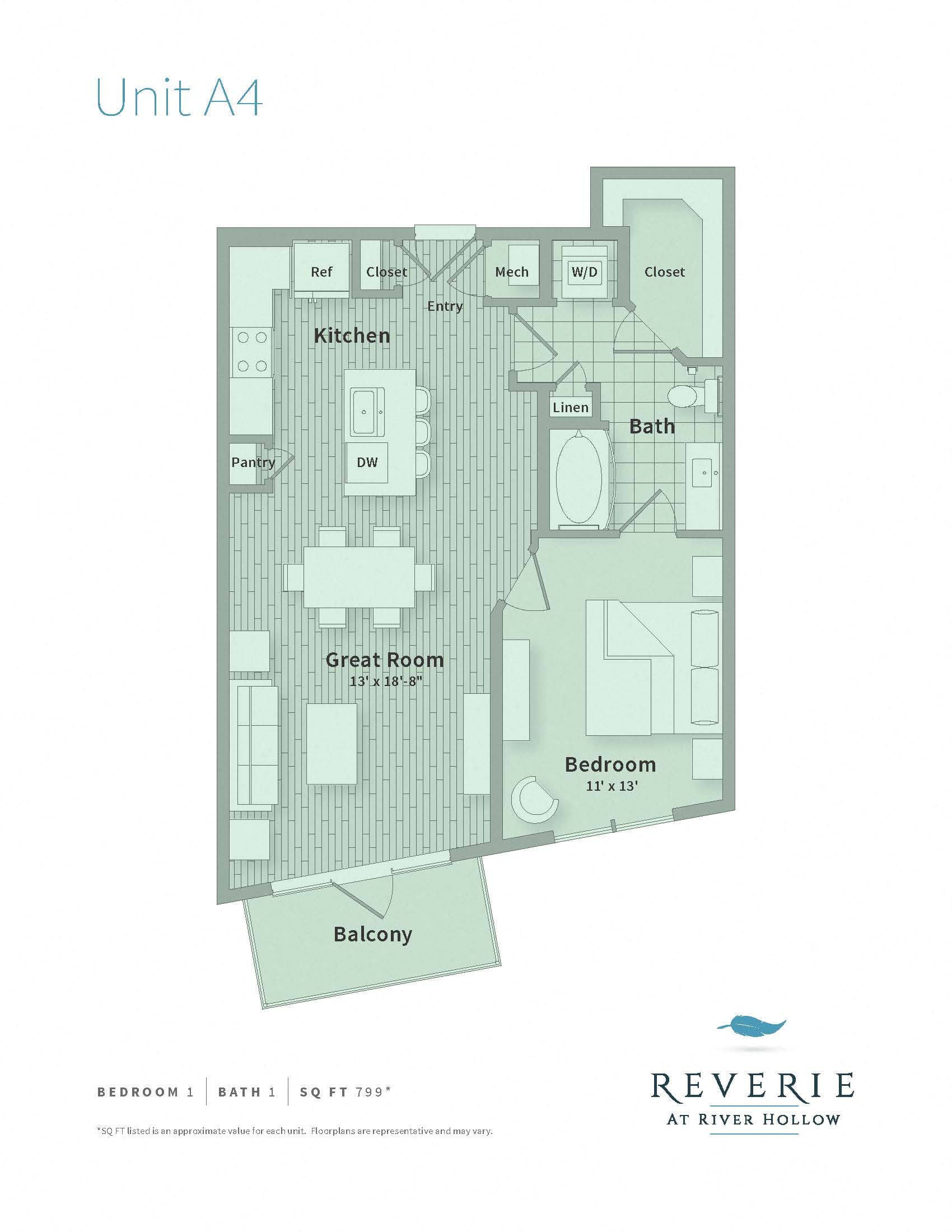 A4 floorplan layout