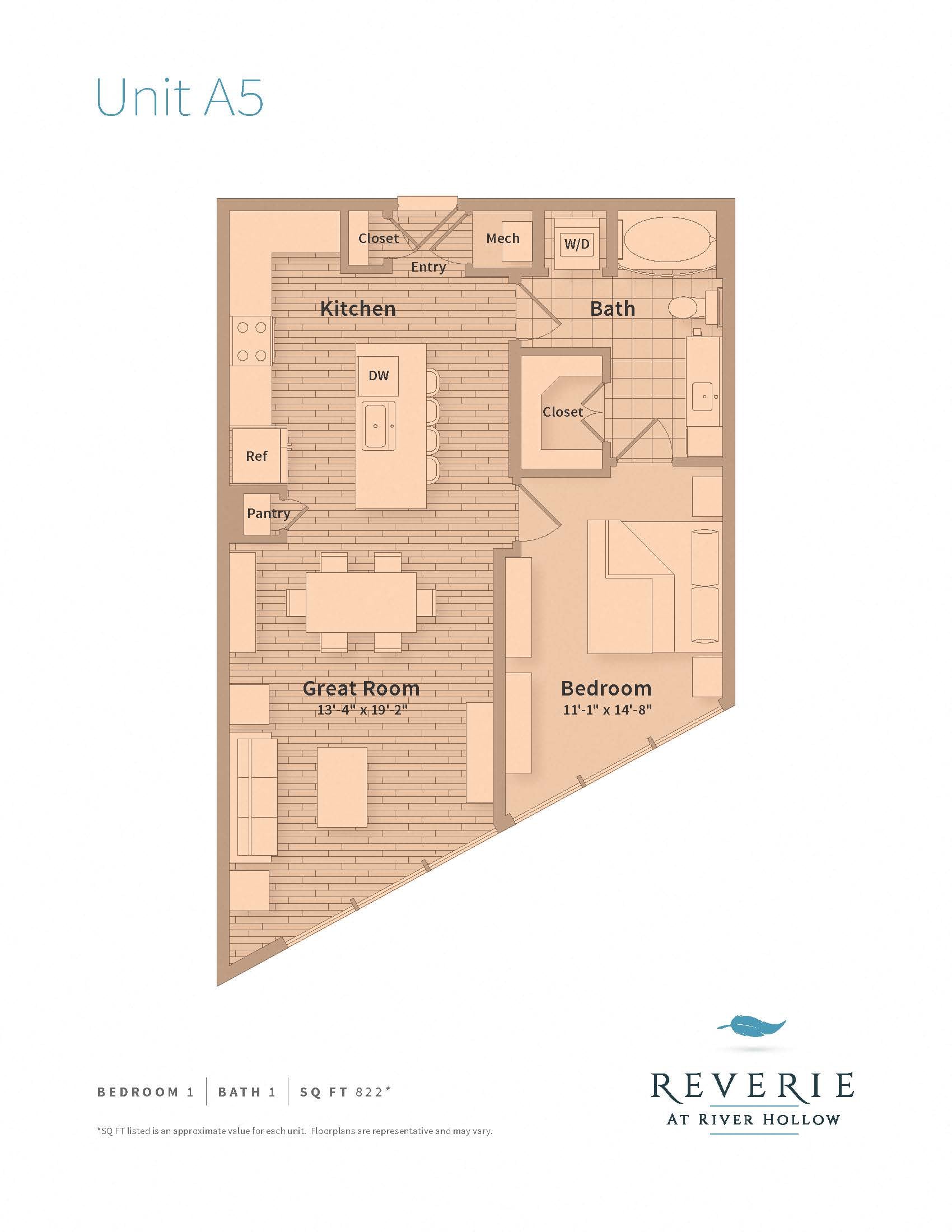 A5 floorplan layout