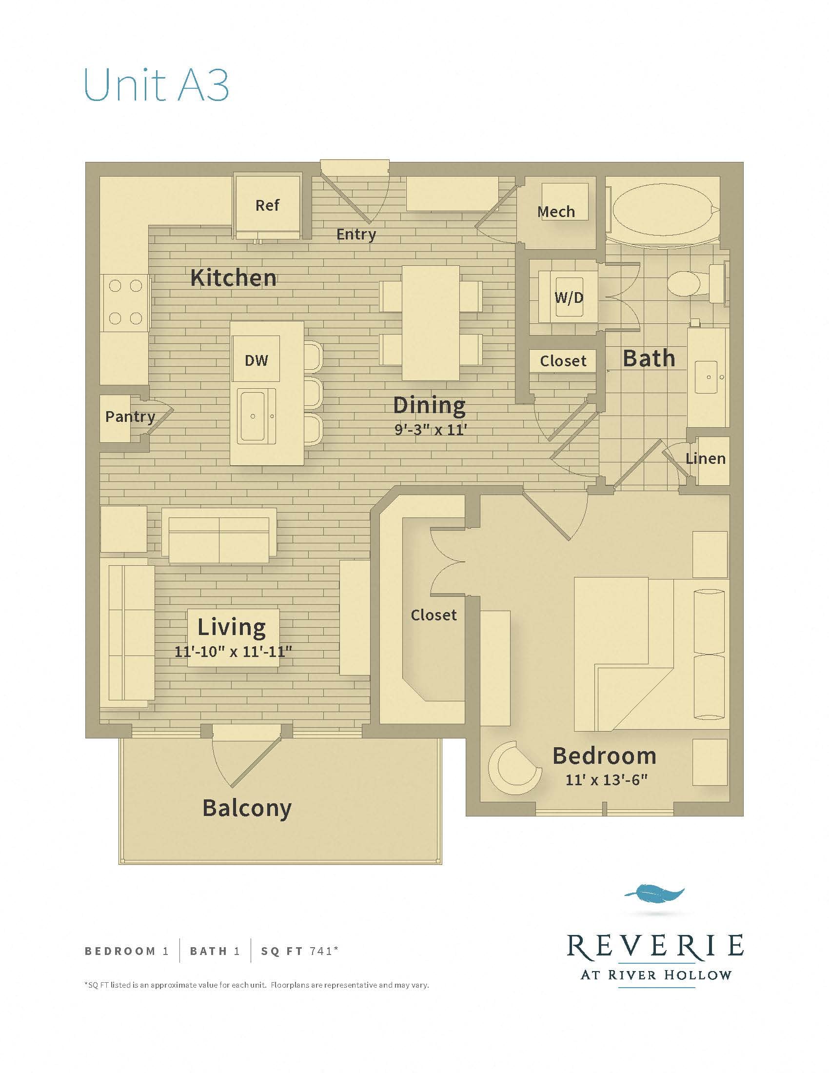 A3 floorplan layout