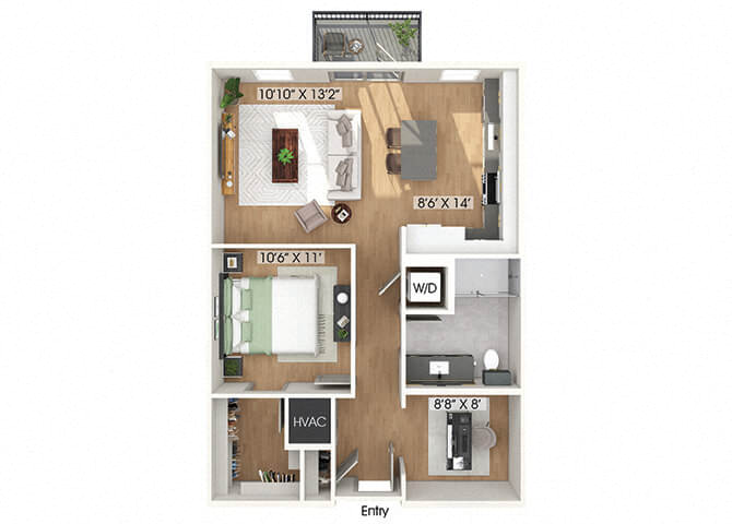 A7D floorplan layout