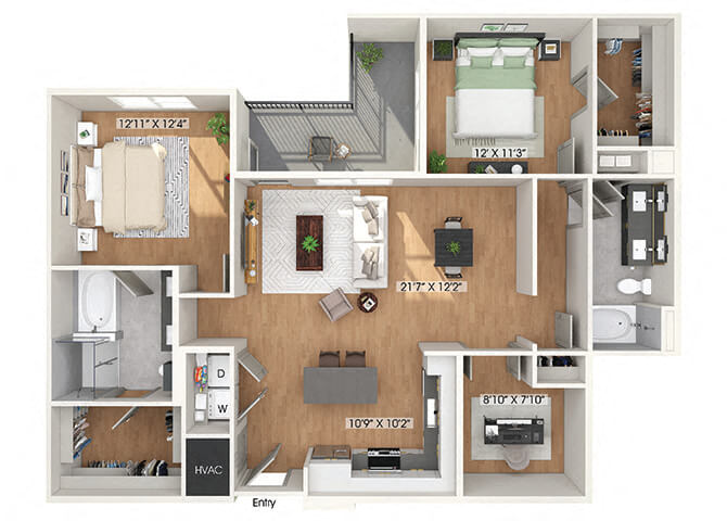B4D floorplan layout