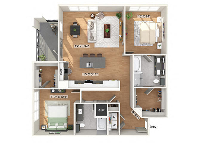 B5 floorplan layout