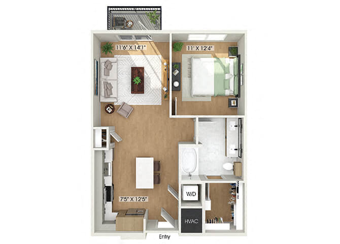 A2 floorplan layout