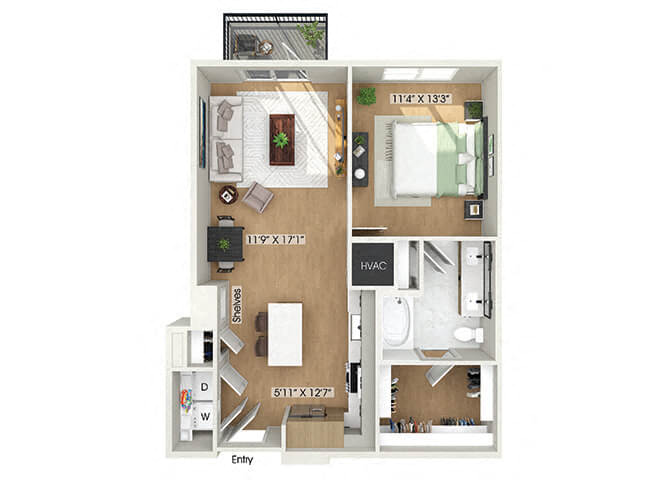 A4 floorplan layout