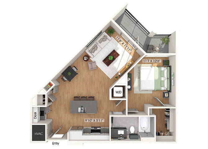 A6 floorplan layout