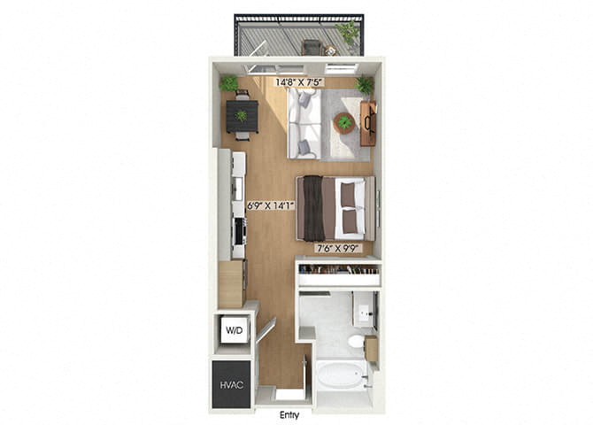 S1 floorplan layout