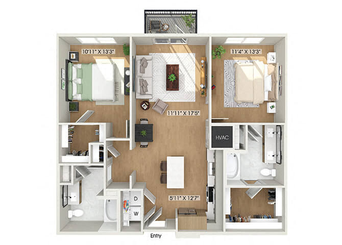 B1 floorplan layout