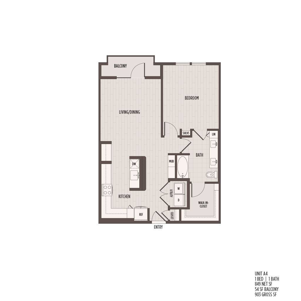 A4 floorplan layout