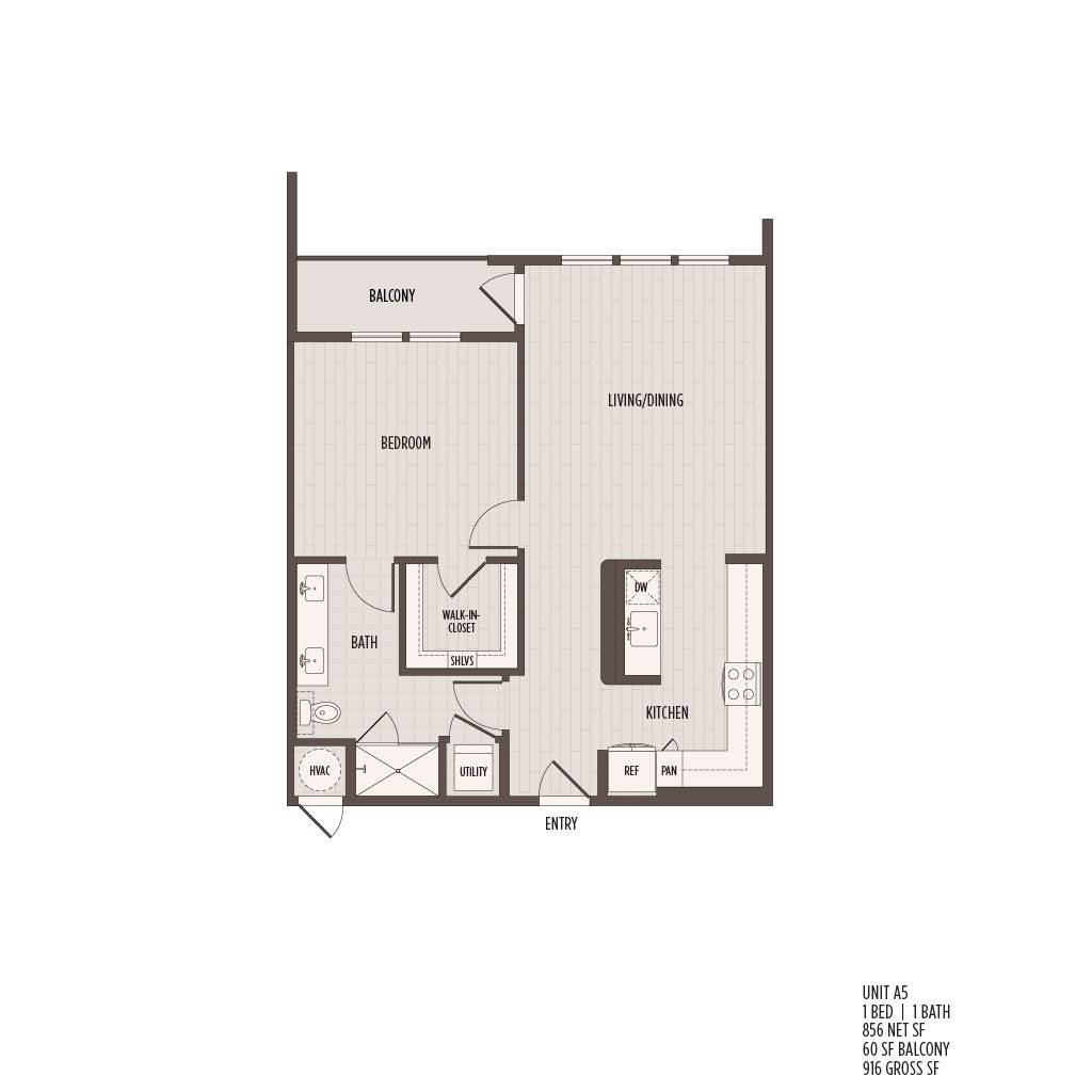 A5 floorplan layout