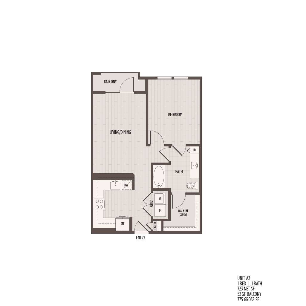 A2 floorplan layout
