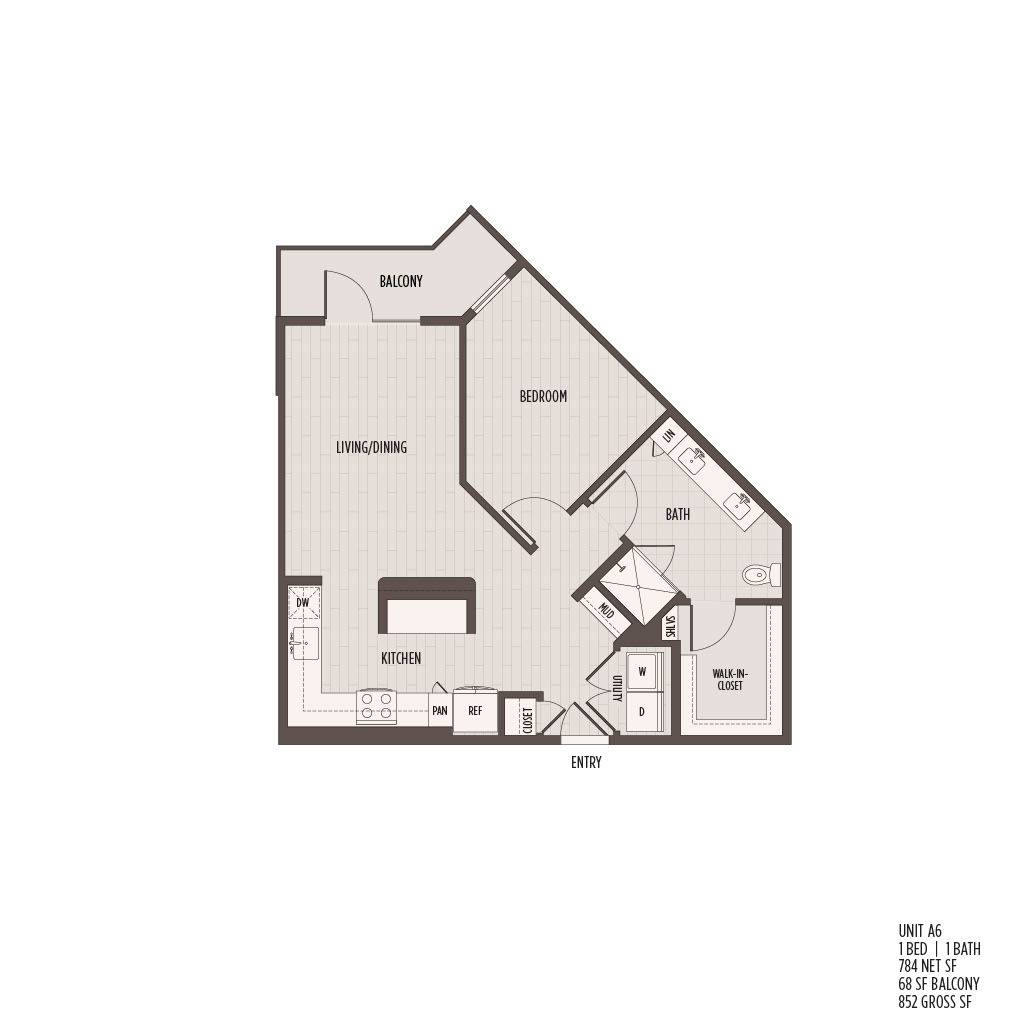 A6 floorplan layout
