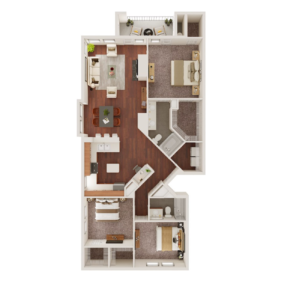 C2 floorplan layout