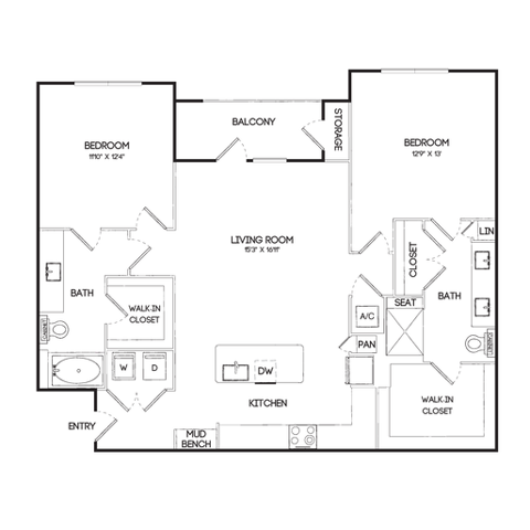 Cypress floorplan layout