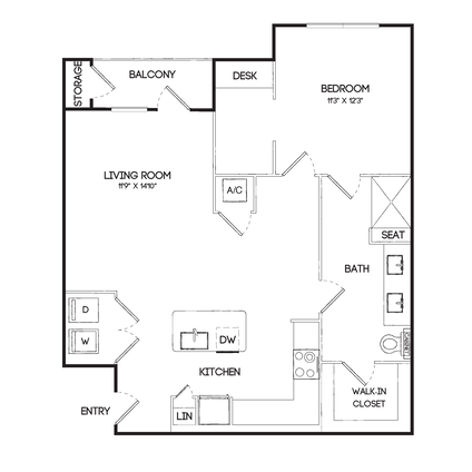 Maize floorplan layout