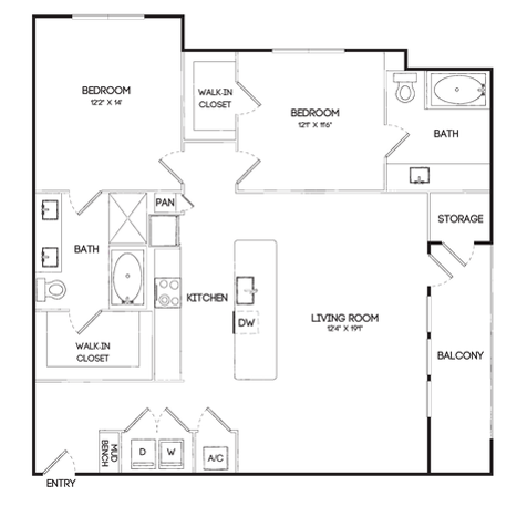 Laurel floorplan layout