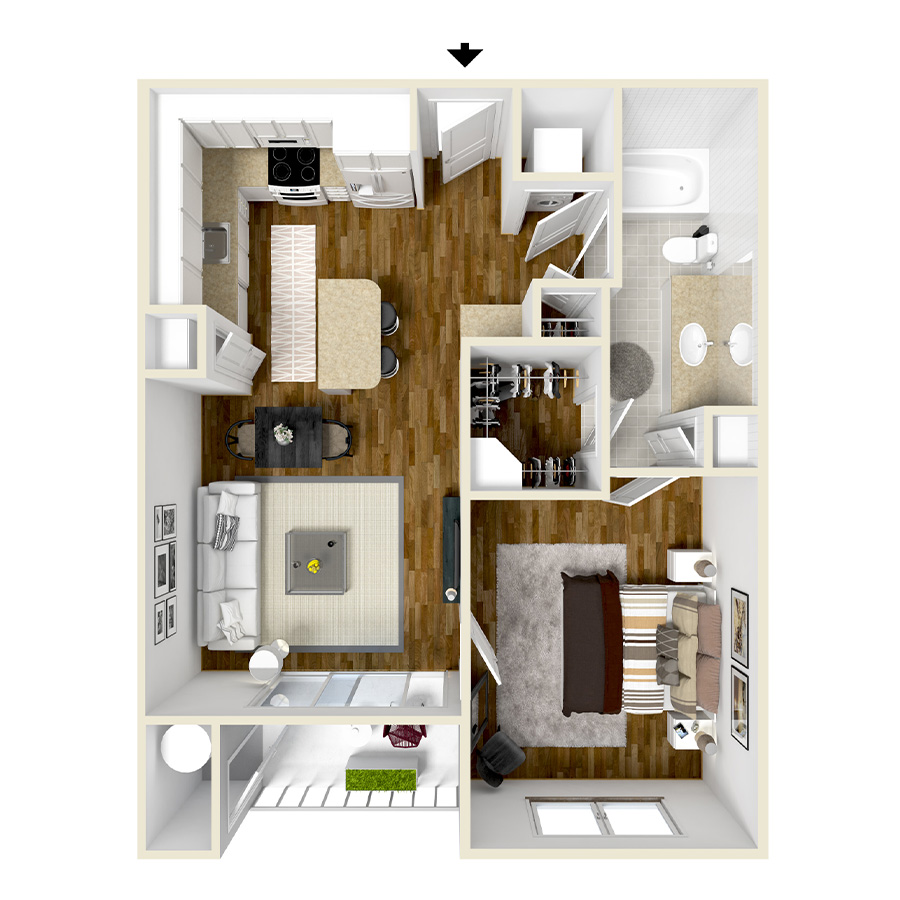 A1 floorplan layout