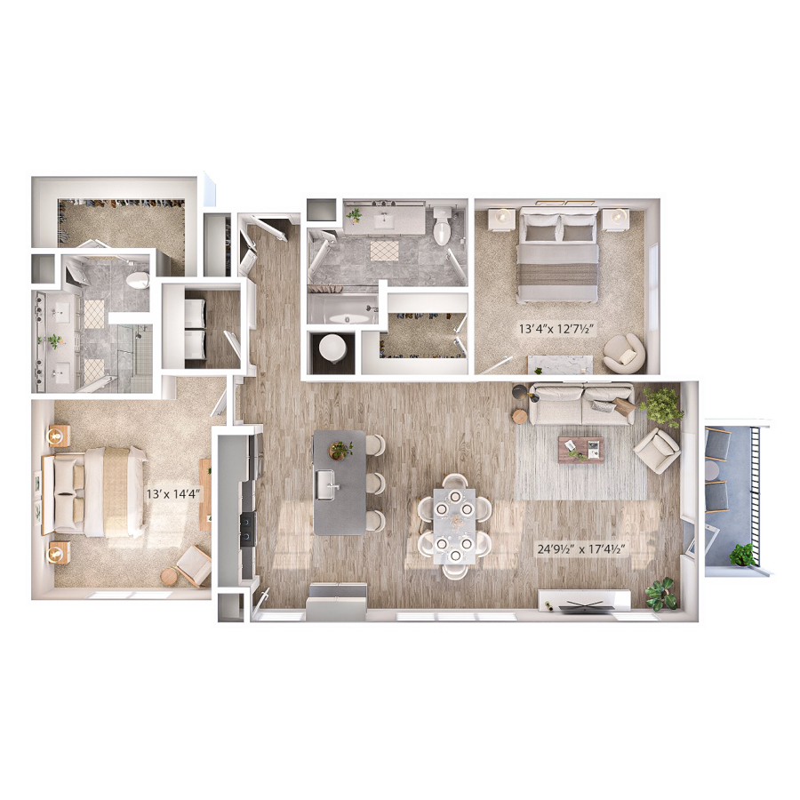 B4 floorplan layout